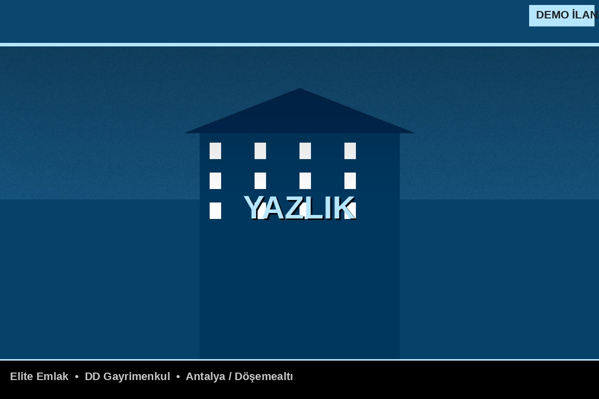 Konyaaltı Plaj Yakını Günlük Kiralık Yazlık